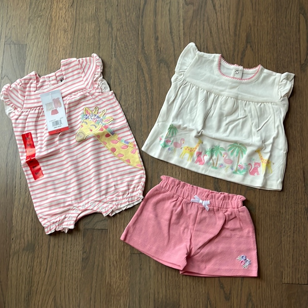 Giraffe Outfit (3 Piece / 9M)